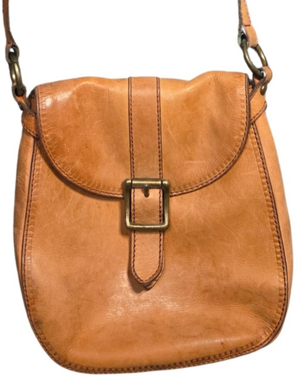 Fossil Crossbody Hobo Bag, Cognac